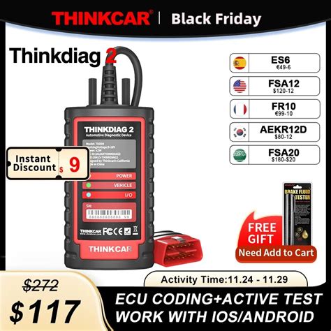 Thinkcar Thinkdiag Obd Scanner Support Can Fd Protocols Fit For Gm