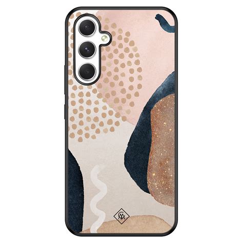 Casimoda Samsung Galaxy A54 hoesje - Abstract dots - Casimoda.nl