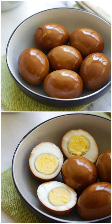 Soy Sauce Eggs Easy And Healthy Hard Boiled Eggs Steeped In A Soy