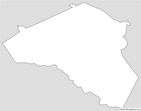 Outline Map of Clarke County, Georgia | Clarke county, Map, Georgia