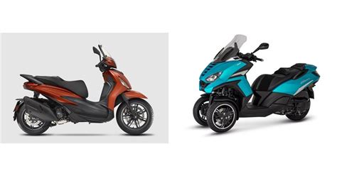 Motorrad Vergleich Piaggio Beverly 400 S 2023 Vs Peugeot Metropolis