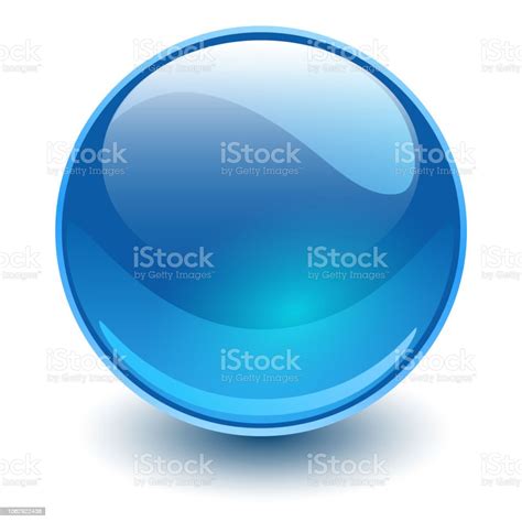 Glass Sphere Blue Stock Illustration Download Image Now Art Blue Bubble Istock