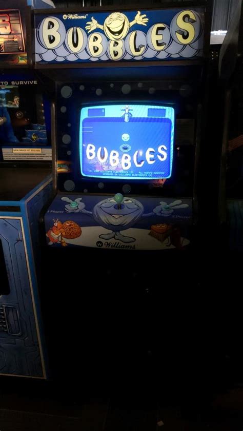 Bubbles Classic Williams Dedicated Arcade Game 2