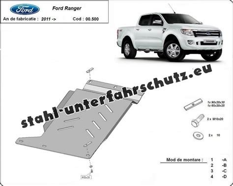 Stahl Getriebe Schutz F R Ford Ranger