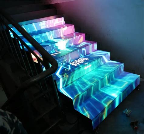 P5 Dance Floor Outdoor Interactive Stairs Ladder Screen Stage