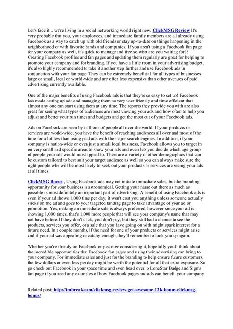 Benefits of Using Facebook Ads for Your Company