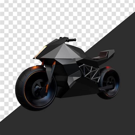 Premium Psd Futuristic Motorcycle