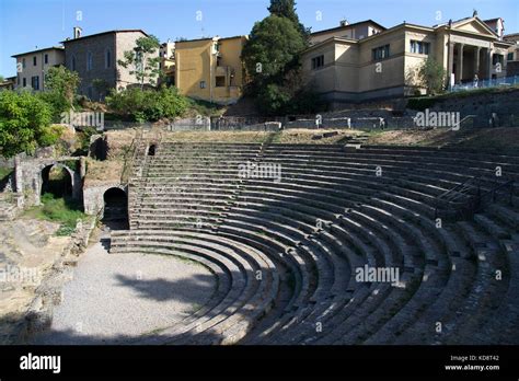 Teatro romano (Roman theatre) built between the 1st century BC and 1st ...