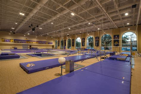 Aos Interior Environments Lsu Gymnastics Training Facility