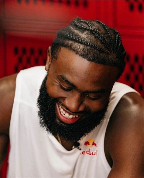 Jaylen Brown X Red Bull Mens Braids Hairstyles Black Men Hairstyles