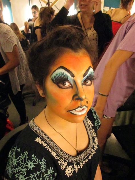 Curso En I S A Teatro Col N Maquillaje Teatral On Behance