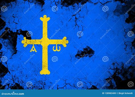 Asturias Rusty And Grunge Flag Illustration Stock Illustration - Illustration of scratch, state ...