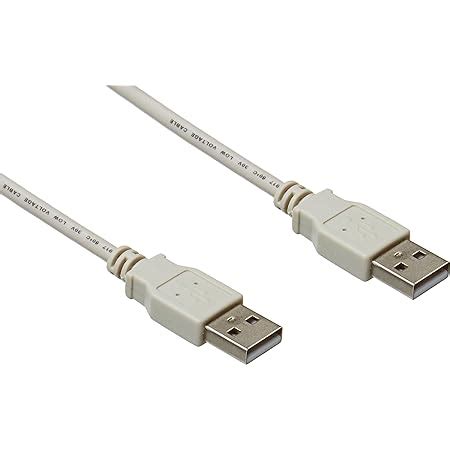 Manhattan CABITL1025 Cable USB A A A 1 8 M Macho Macho Gris