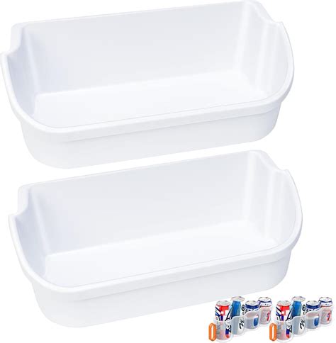 2 PACK UPGRADED 240356401 Refrigerator Door Bin Compatible With