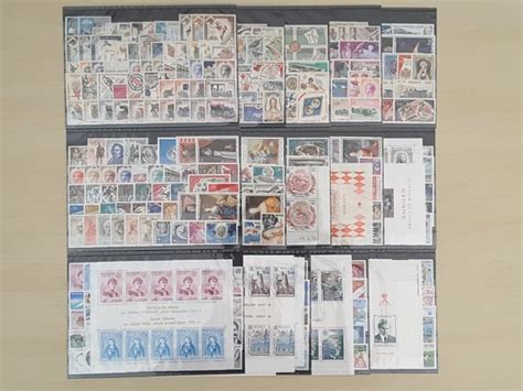 Monaco 1960 1979 20 années complètes de timbres courants Catawiki