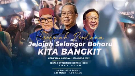 LIVE Ceramah Perdana Jelajah Selangor Baharu Kita Bangkit YouTube