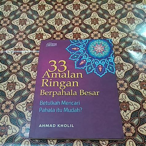 Jual Buku Amalan Ringan Berpahala Besar Shopee Indonesia