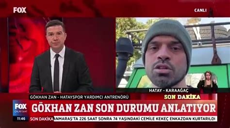 Gökhan Zan canlı yayında Hatay ı anlattı İBB Hatay için seferber olmuş