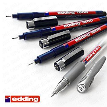 Edding Hand Lettering Starter Set Profipen Fineliner Gel Roller