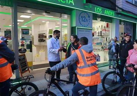 Tensión en el carril bici de la calle Los Andes El Comercio Diario