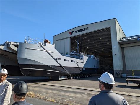 Maneuver Support Vessel Light Landing Craft Vigor 57 Off