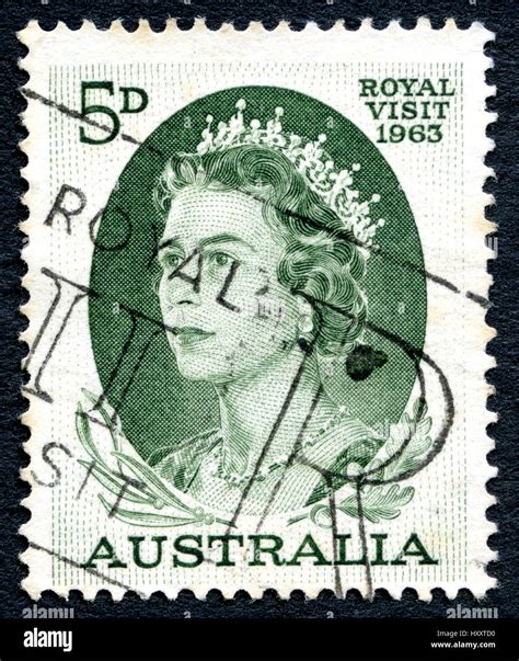 AUSTRALIA CIRCA 1963 A Used Postage Stamp From Australia Depicting