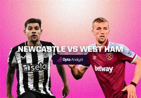 Newcastle Vs West Ham Prediction Opta Analyst