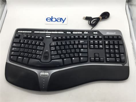 Microsoft Natural Ergonomic Keyboard 4000 V1 0 Ku 0462 Usb Wired Free S H Ebay