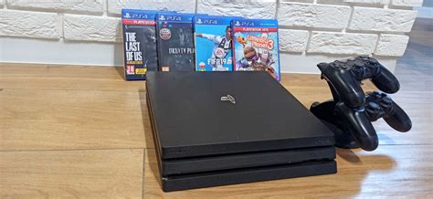 Sony Playstation Ps Pro Tb Cuh B Z Dwoma Padami Wi Toch Owice