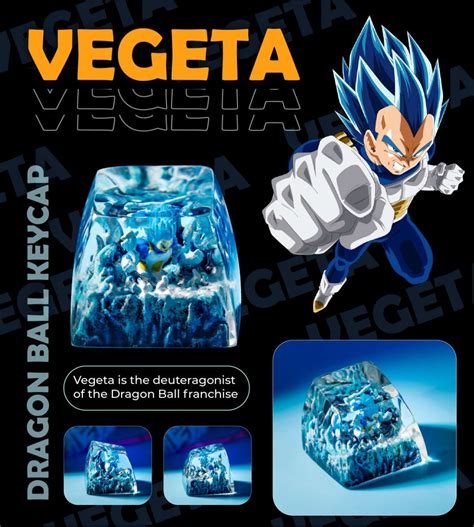 Vegeta Artisan Keycap Breakwooden