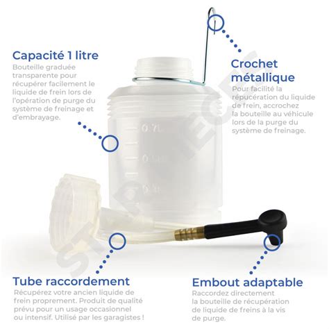 Bouteille De R Cup Ration De Liquide De Frein Et D Embrayage Starkit