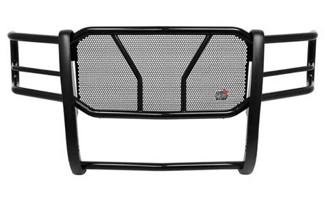 Westin Hdx Modular Grille Guard With Punch Plate Black Powder Coated