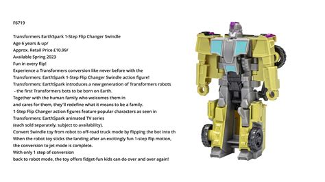 New Earthspark Toy Reveals with 1 Step Soundwave + Swindle, Deluxe ...