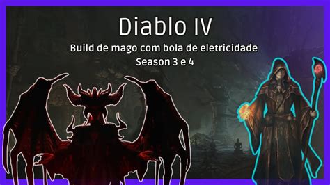 Diablo Build De Mago Season E Bola De Eletricidade Tier S