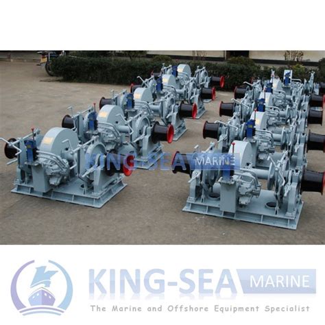 Hydraulic Anchor Windlass Double Gypsy Chongqing King Sea Marine