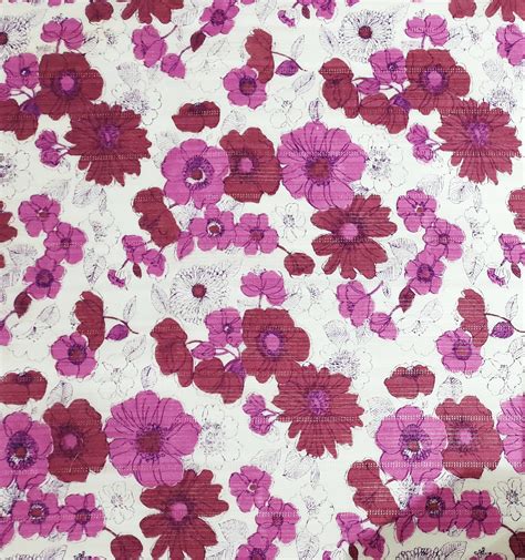 Vintage Fabric 70s Fabric Retro Fabric Midcentury Fabric Etsy