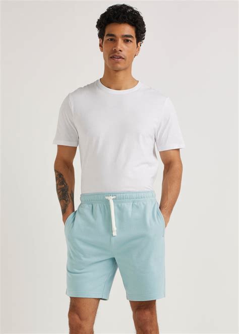 Light Blue Essential Jogger Shorts Matalan