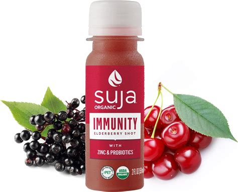 Amazon Suja Organic Immunity Elderberry Shot With Turmeric And