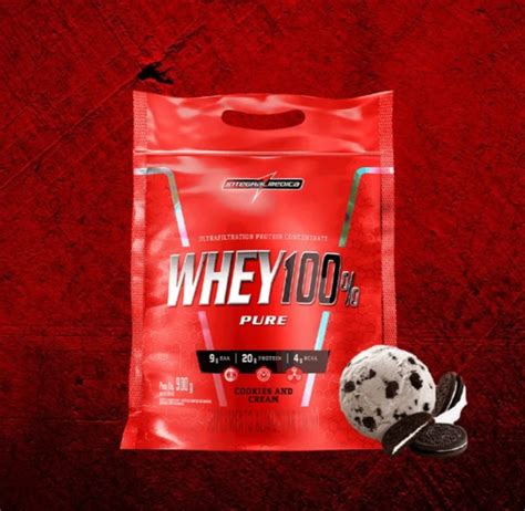 Promoburn Integralmédica Whey 100 Pure Cookies And Cream 18 Kg Pouch