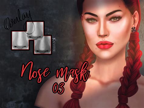 I Hope You Like This Nose Overlay Found In TSR Category Sims 4