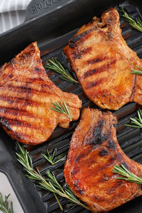 Easy Grilled Pork Chops Recipe Sweet And Savory Meals