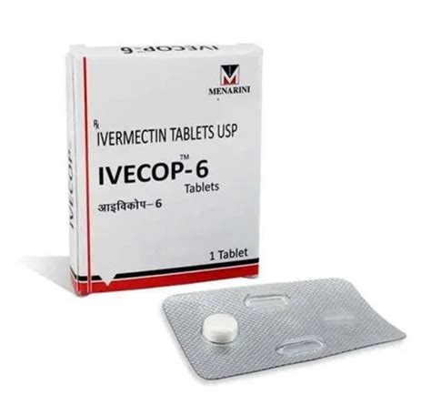 Ivecop 6 Ivermectin 6mg Tablets At Rs 200 Strip Of 1 Tablet Iverheal