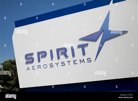 A logo sign outside of the headquarters of Spirit AeroSystems, Inc., in Wichita, Kansas, on ...