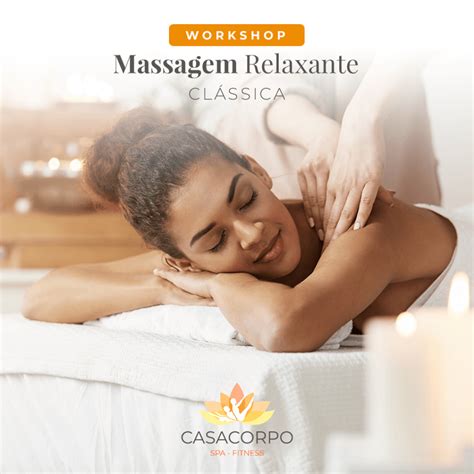 Massagem Relaxante Clássica Casacorpo