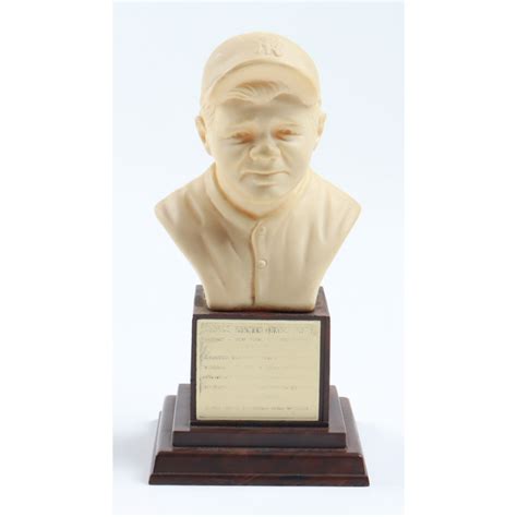 Vintage 1962 Babe Ruth 6 25 Hall Of Fame Bust Figurine Pristine Auction