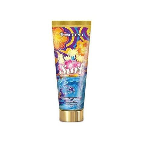 surf  ml regenerating tanning cream  solarium soleo stellina