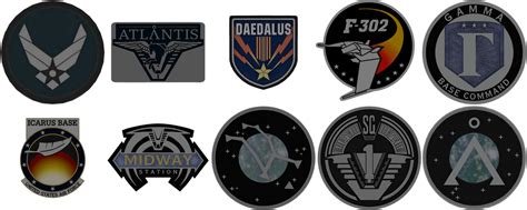 Stargate Patches In Stl And Png By Dkxtro2 On Deviantart