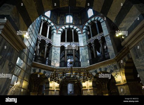 Aachen cathedral interior hi-res stock photography and images - Alamy