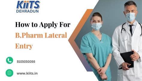 How To Apply For B Pharma Lateral Entry Eligibility And Process KIITS