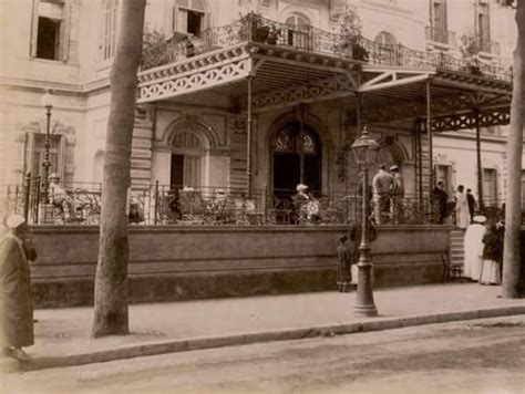 فندق شبرد شارع إبراهيم باشا شارع الجمهوريه حاليا القاهره عام 1890 🌺reem